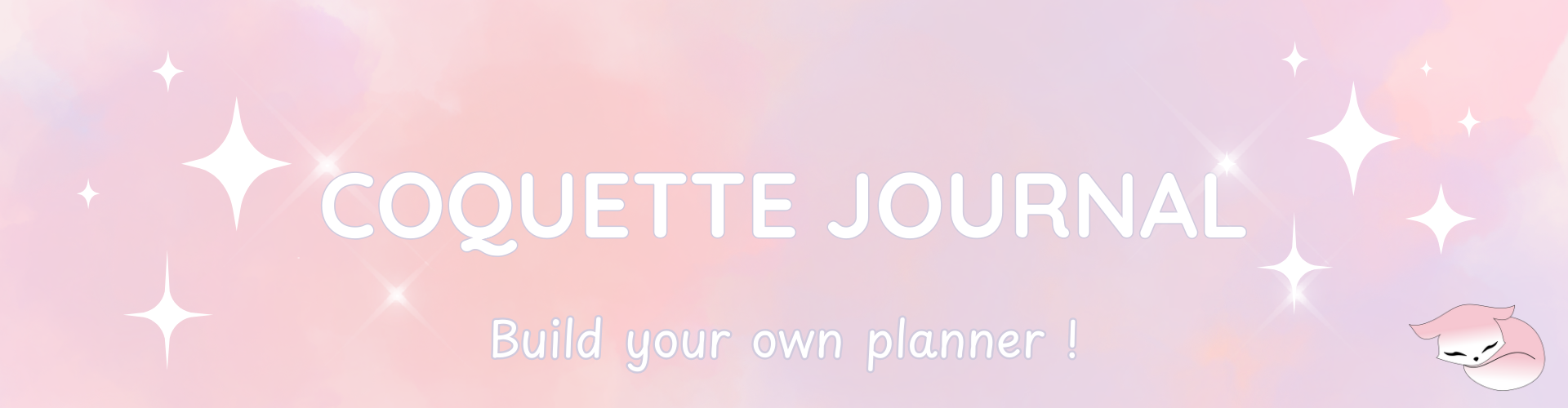 Coquette Journal Banner 1